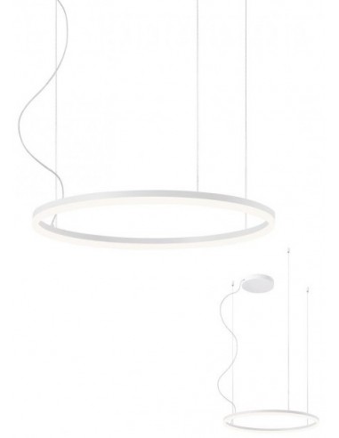ORBIT Loftlampe i aluminium Ø60 cm...