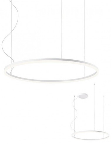 ORBIT Loftlampe i aluminium Ø80 cm...