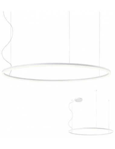ORBIT Loftlampe i aluminium Ø120 cm...