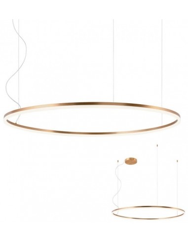 ORBIT Loftlampe i aluminium Ø120 cm...