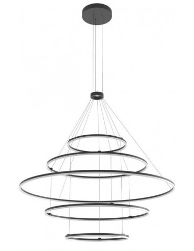 ORBIT Lysekrone i aluminium Ø150 cm...