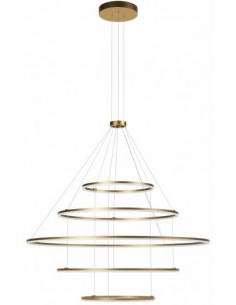 ORBIT Lysekrone i aluminium...