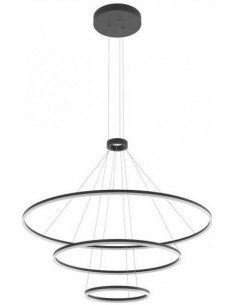 ORBIT Lysekrone i aluminium...