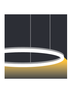 ORBIT Lysekrone i aluminium... 2