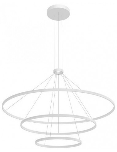 ORBIT Lysekrone i aluminium Ø120 cm...