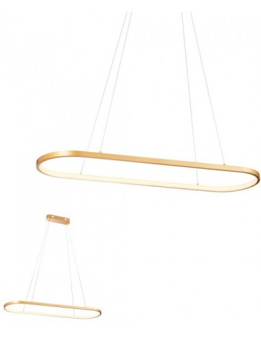 LAP Loftlampe i aluminium 91 x 26 cm...