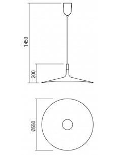 KAI Pendellampe i aluminium... 2