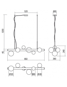 GOJI Langbordspendel i... 2