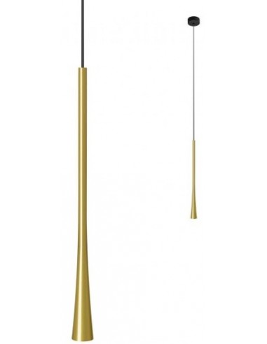 ITO Loftlampe i aluminium Ø3,2 cm 1 x...