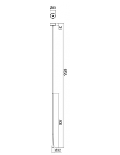 ITO Loftlampe i aluminium... 2