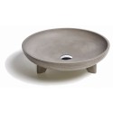 Håndvask til bord 70 x 45 cm - Beton med dekor