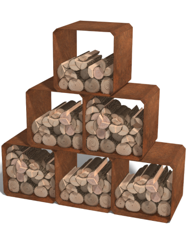 Colorado brændereol H120 x B120 cm i...