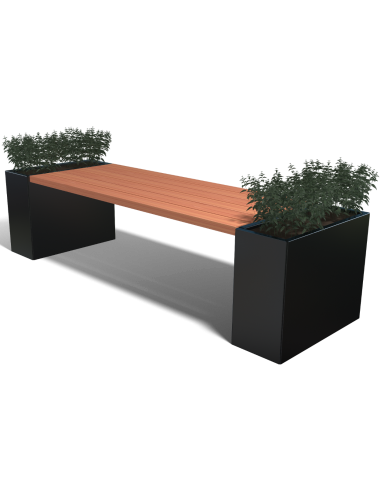 Florida L Havebord B323 cm i stål og...