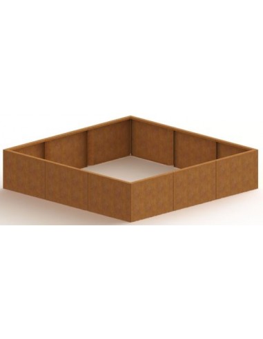 Miami højbed uden bund H60 x B180 x...