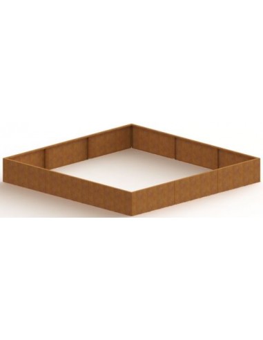 Miami højbed uden bund H40 x B300 x...