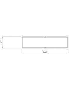 Texas højbed med bund H50 x... 2