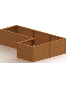 Kansas højbed med bund H40...