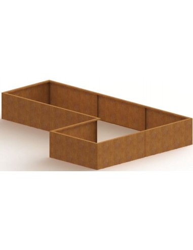 Kansas højbed med bund H60 x B300 x...