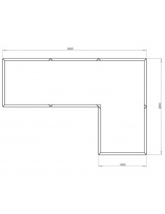 Kansas højbed med bund H80... 2