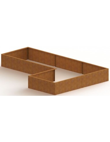 Kansas højbed med bund H40 x B360 x...