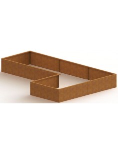 Kansas højbed uden bund H60...