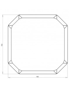 Boston højbed uden bund H40... 2