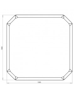 Boston højbed uden bund H60... 2