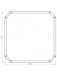 Boston højbed uden bund H80... 2