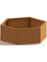 Denver højbed uden bund H40 x B103,9 x D119,3 cm i corten stål
