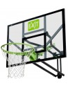 EXIT Galaxy vægmonteret basketball plade - Grøn/Sort