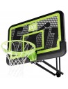 EXIT Galaxy vægmonteret basketball plade - Sort