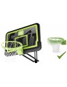 EXIT Galaxy vægmonteret basketball plade med dunk-basketballkurv - Sort