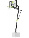 EXIT Galaxy basketball plade til installation på jorden - Grøn/Sort
