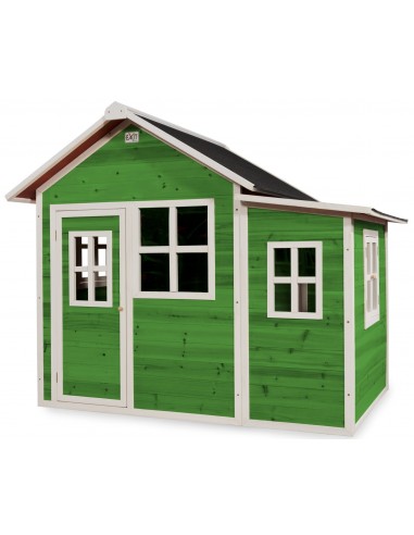 EXIT Loft 150 legehus i træ - Grøn