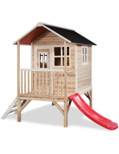 EXIT Loft 300 legehus i træ...