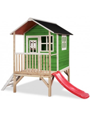 EXIT Loft 300 legehus i træ med...