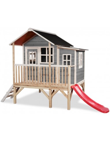 EXIT Loft 350 legehus i træ med...