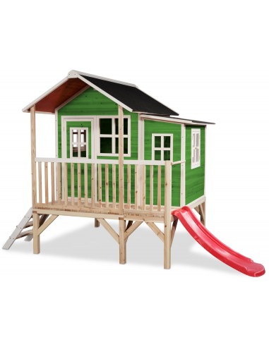 EXIT Loft 350 legehus i træ med...