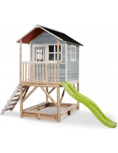 EXIT Loft 500 legehus i træ...