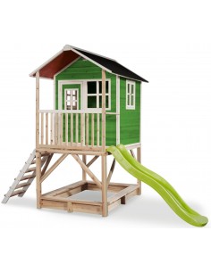 EXIT Loft 500 legehus i træ...