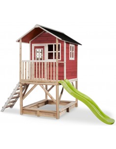 EXIT Loft 500 legehus i træ...