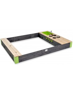 EXIT Aksent sandkasse i træ...