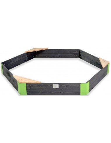 EXIT Aksent sekskantet sandkasse i...