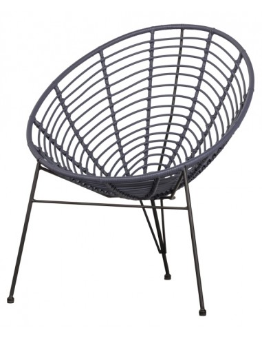 Jane loungestol i flet og metal B72...