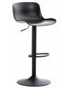 Barstol i metal og polypropylen H81 - 102 cm - Sort
