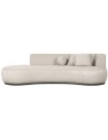 Salo 3-personers sofa i boucle tekstil B270 cm - Beige