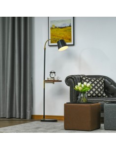 Gulvlampe i metal og marmor... 2