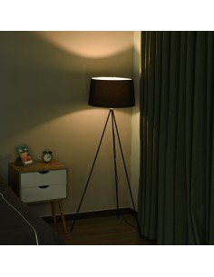 Gulvlampe i metal og... 2