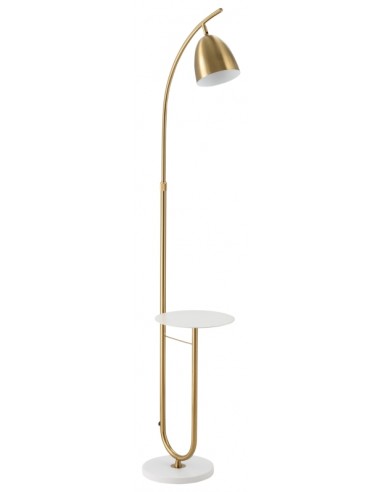 Gulvlampe i stål H177 cm 1 x E27 -...