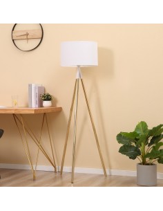 Gulvlampe i metal og... 2